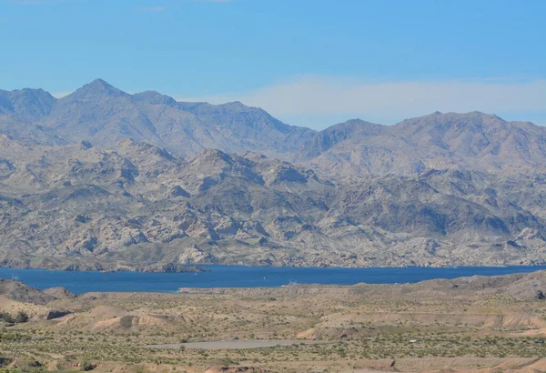 Arizona Nevada Sınırındaki Mohave Gölü Nün Güzel Manzarası Mead Gölü — Stok fotoğraf