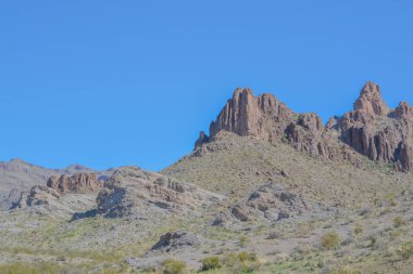Kara Dağ Oatman Arizona yakınlarında.
