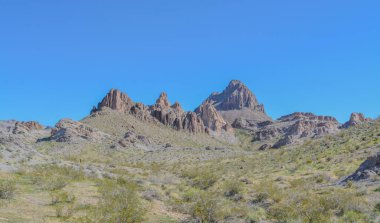 Kara Dağ Oatman Arizona yakınlarında.