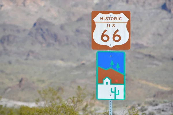 Route Entrar Remotamente Mohave County Arizona Estados Unidos — Fotografia de Stock