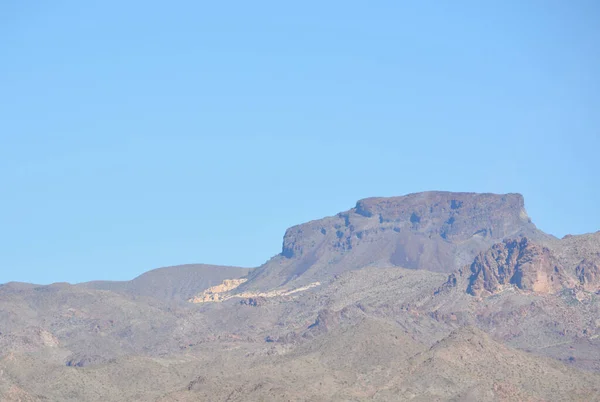 Aperçu Princesse Endormie Sur Montagne Dans Comté Mohave Arizona États — Photo