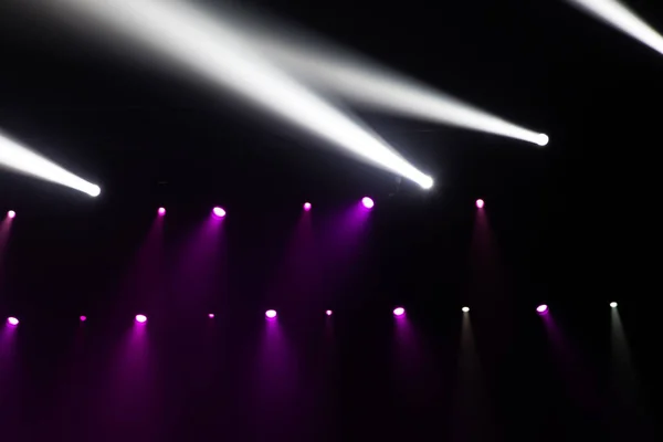 Luces de escenario en concierto . — Foto de Stock