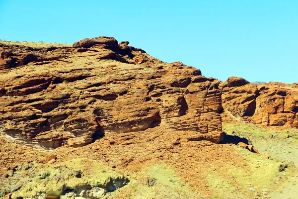 Arizona yazında çöl manzarası