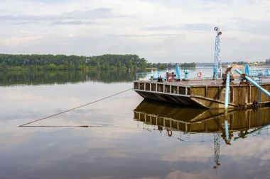 İskele Uglich şehir içinde görünüm