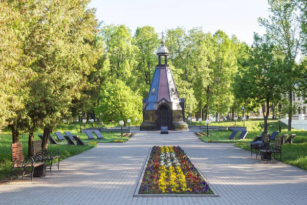 Kaplica Aleksandra Newskiego - pomnik obrońców — Zdjęcie stockowe