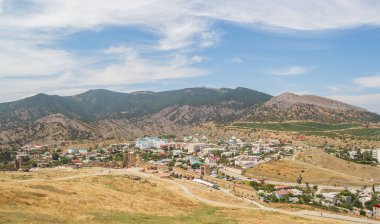 Kale Ceneviz kale ve t duvardaki üzerinden görüntülemek