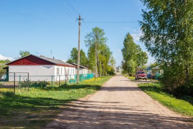 Ts Köyü Stroitelnaya Caddesi üzerinde aynı taş ev