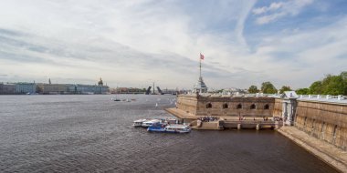 Peter ve Paul Fortress St. Petersburg Trubetskoi Kalesi