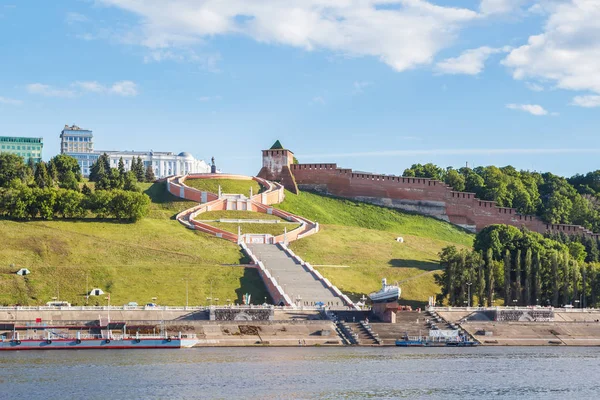 Görünüm Chkalovskaya merdiven Nijniy Novgorod