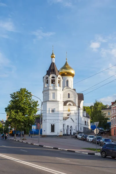 Iglesia de Kazán en el descenso de Zelenskiy en Nizhny Novgorod — Foto de Stock