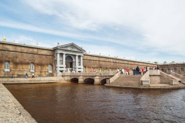 Nevsky Gates Peter ve Paul Fortress St. Petersburg