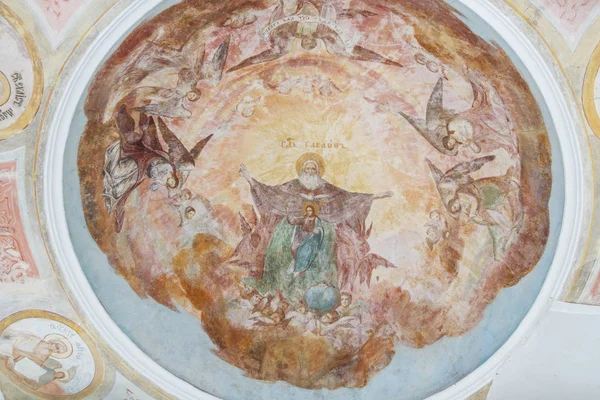 Pinturas de la Catedral de la Transfiguración del Salvador en Ug — Foto de Stock