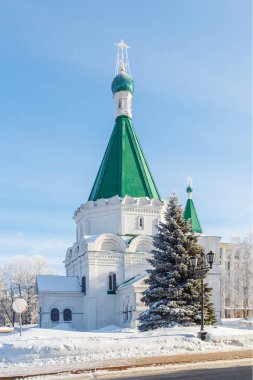 Kışın, Nizhny Novgorod Archangel Michael Katedrali