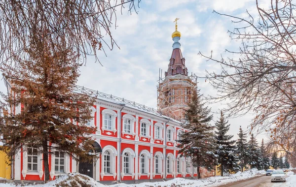 Kilise Alexander Nevsky Sormov, Nizhny Novgorod içinde kış