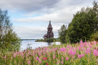 Antik Uspenskaya kilisede Kondopoga, Karelya