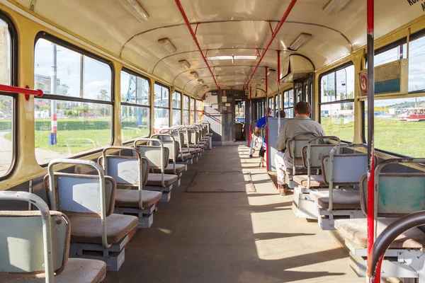 Şehir tramvay iç