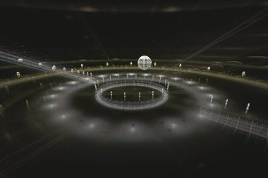 Işıklı arena stadyum