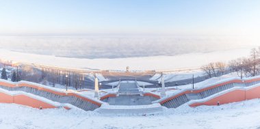 Chkalovskaya merdiven Nijniy Novgorod