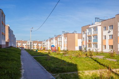 Dairelerde bir konut kompleksi