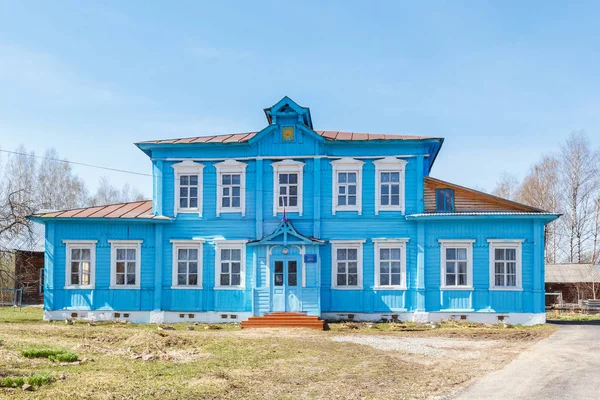 La noble mansión azul — Foto de Stock