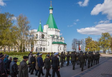 Askerler ve gazileri Nijniy Novgorod Kr yapısı