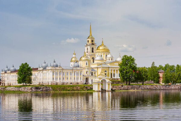 View of the Nilo-Stolobensky Monastery from the Archbishop's Wha