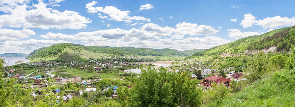 Samarskaya Luka National Park and the village of Shiryaevo, Russ