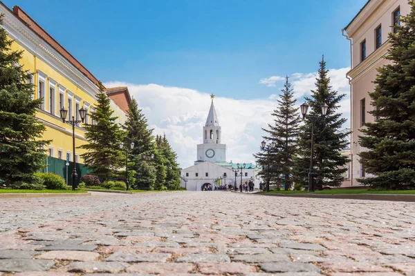 Spasskaja-Turm im Kasaner Kreml — Stockfoto