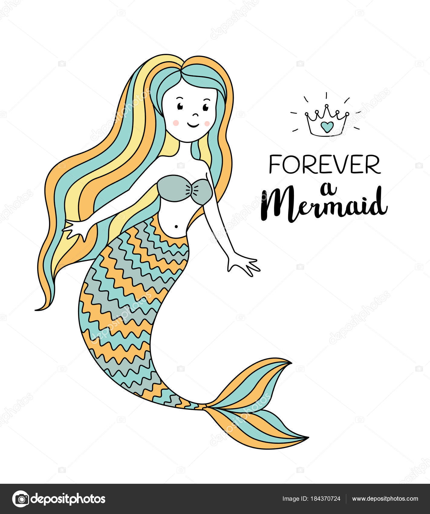 Free Free 344 Vector Mermaid Svg SVG PNG EPS DXF File