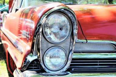 Klasik bize araba, vintage, Far Kaunitz/Germay - 2017 27 Mayıs.