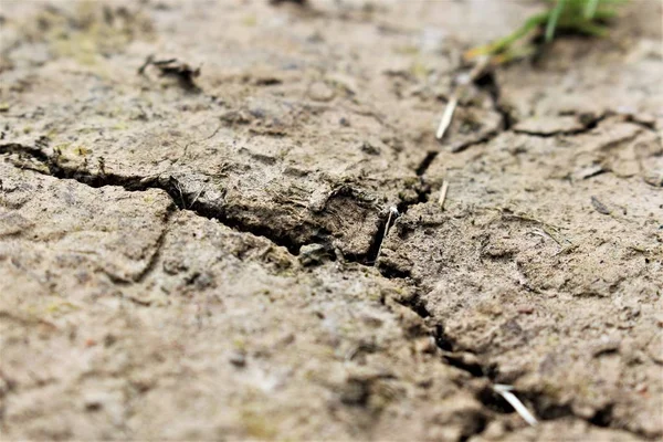 Een afbeelding van de bodemerosie — Stockfoto