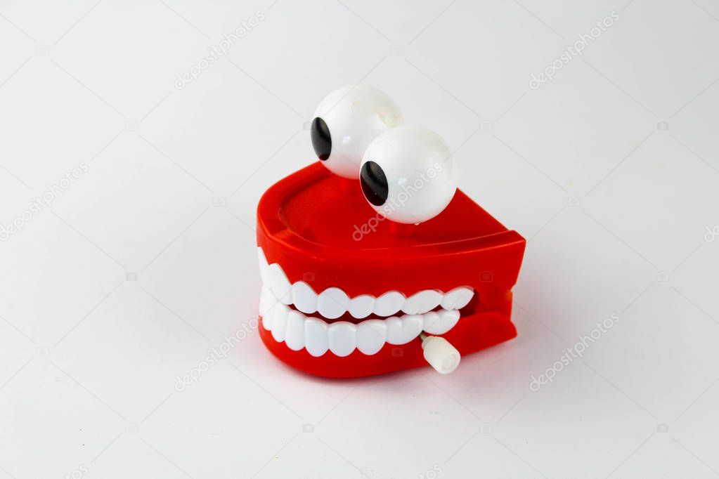 An image of a plastic mouth