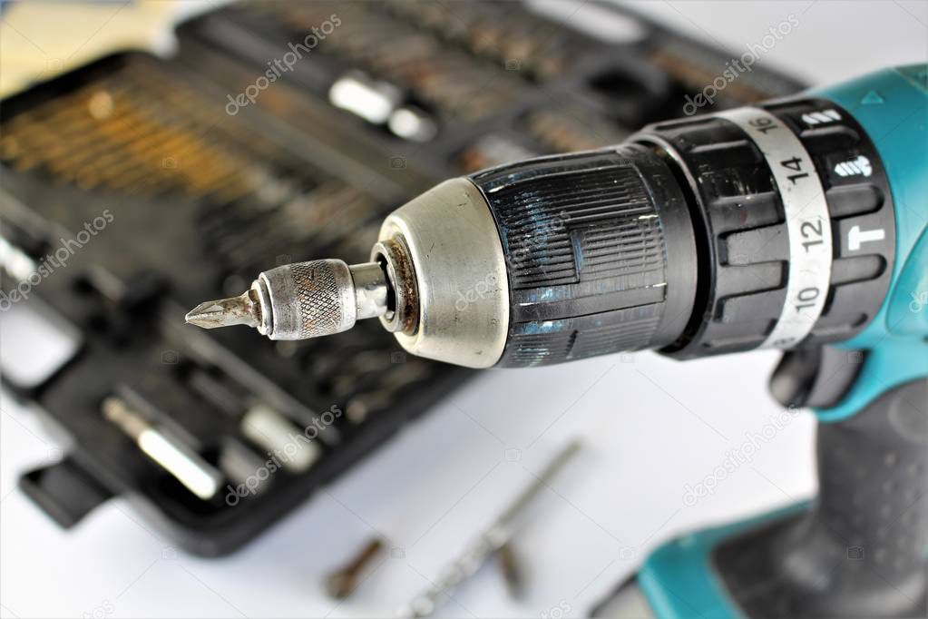An Image of a screwdriver - Background blurry