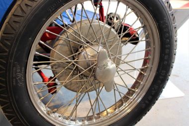 Klasik Otomobil - Ps Speicher Müzesi - Einbeck/Almanya - 2017 26 Mart tekerlek parmağı.