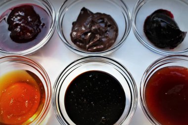 Bir kahvaltı - arka plan bulanık bir görüntü