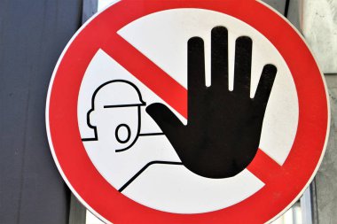 Trafik işareti görüntüsü