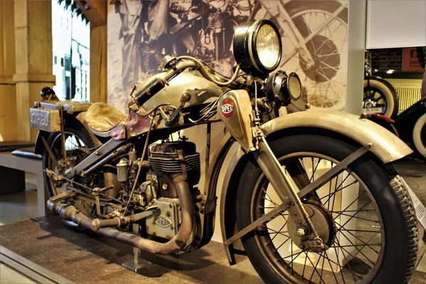 Opel Motorcycle - PS Speicher Museum - Einbeck/Germany - 2017 March 26. — Stock Photo, Image