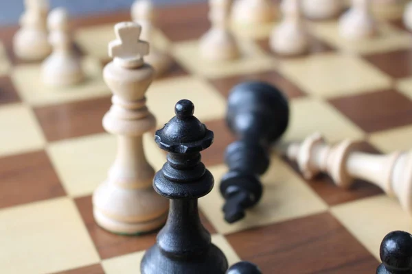 Ein Bild vom Schach — Stockfoto