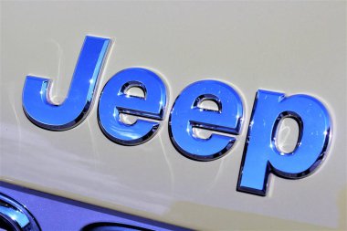 Görüntüyü bir Jeep logo Bielefeld/Almanya - 07/23/2017