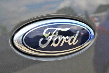 Görüntüyü bir Ford logo Bielefeld/Almanya - 07/23/2017