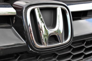 Honda logosu Bielefeld/Almanya - 07/23/2017 görüntüsünü