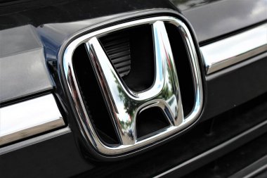 Honda logosu Bielefeld/Almanya - 07/23/2017 görüntüsünü