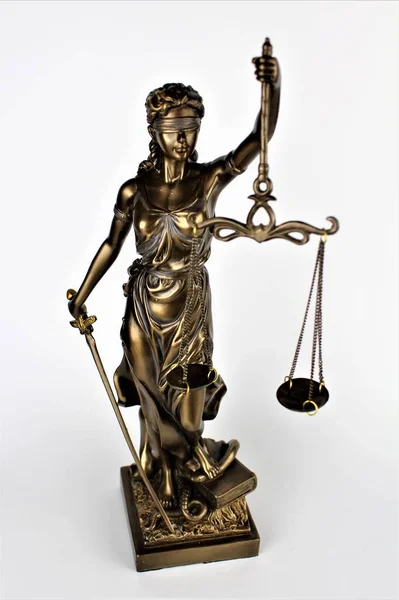 Obraz z Justitia - prawa, sąd — Zdjęcie stockowe