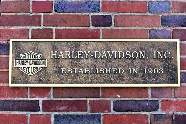 Görüntüyü bir Harley Davidson logo Bielefeld/Almanya - 07/23/2017