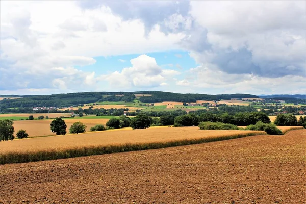 Une image d'une campagne — Photo