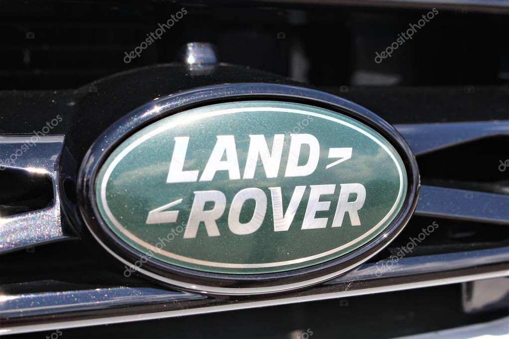 An image of a Land Rover Logo - Bielefeld/Germany - 07/23/2017