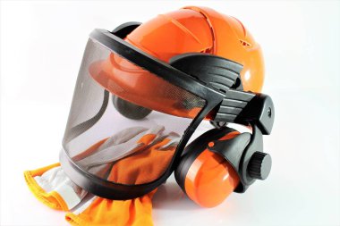 Bir kask eldivenli bir görüntü