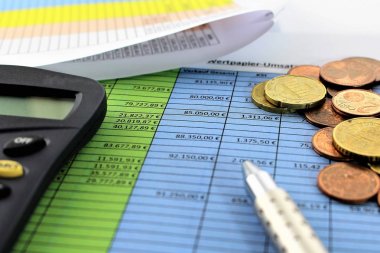 Bir elektronik tablo kavramı görüntüsünü