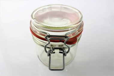 Boş kavanoz - cam görüntüsünü