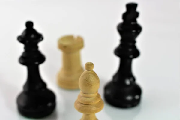 An concept image of chess figures